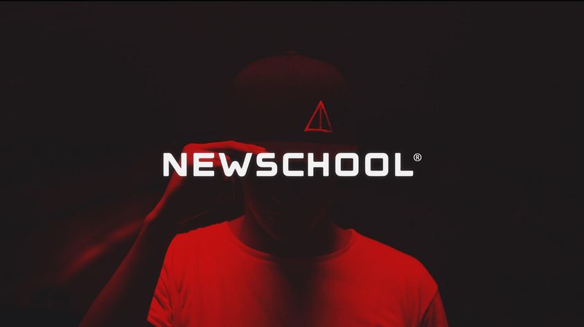 La imagen puede contener: texto que dice "NEWSCHOOL"